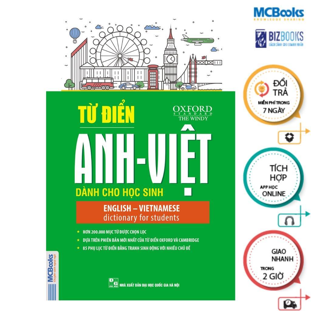 Sách - Từ Điển Anh - Việt Dành Cho Học Sinh - MCBooks