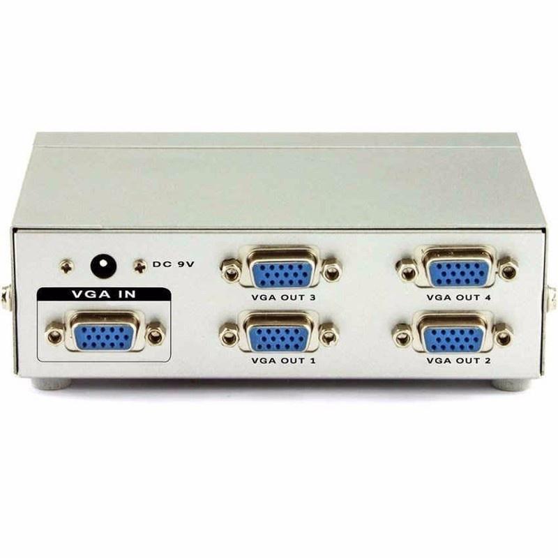 Bộ chia 1 cổng VGA ra 4 cổng VGA-tần số 150 MHz MT-VIKI MT-1504