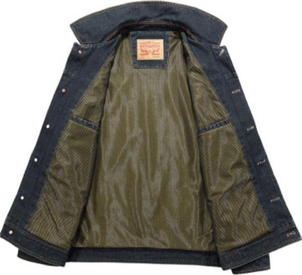 Men's Casual Denim Jacket Cotton Slim Fit Locomotive Jacket