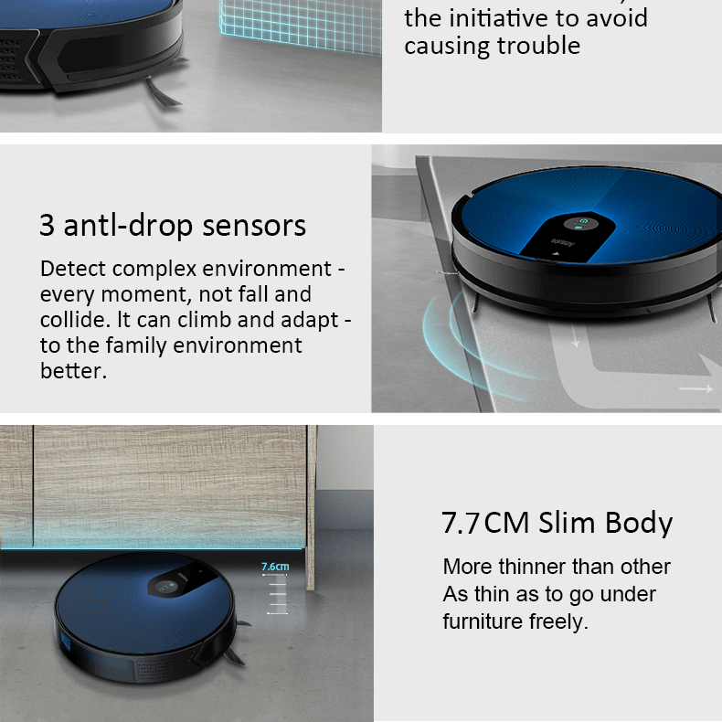 Robot hút bụi lau nhà Takdir V6S TDV6S_BLE - Hàng chính hãng