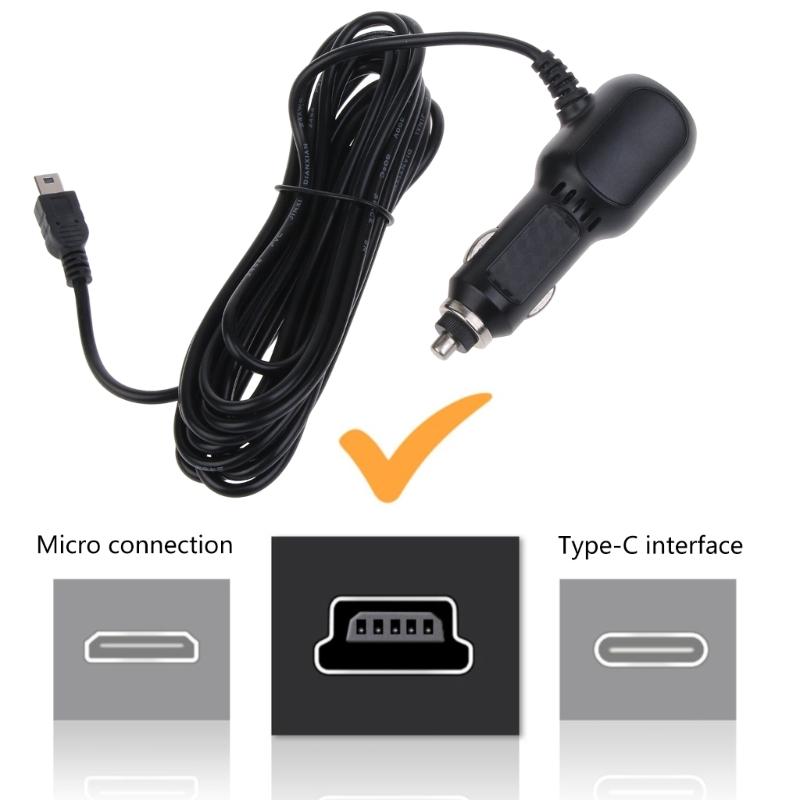 Bộ sạc xe hơi USB của XXUD Mini cho bộ chuyển đổi nguồn cung cấp cáp dẫn đầu cam cam 12V-24V