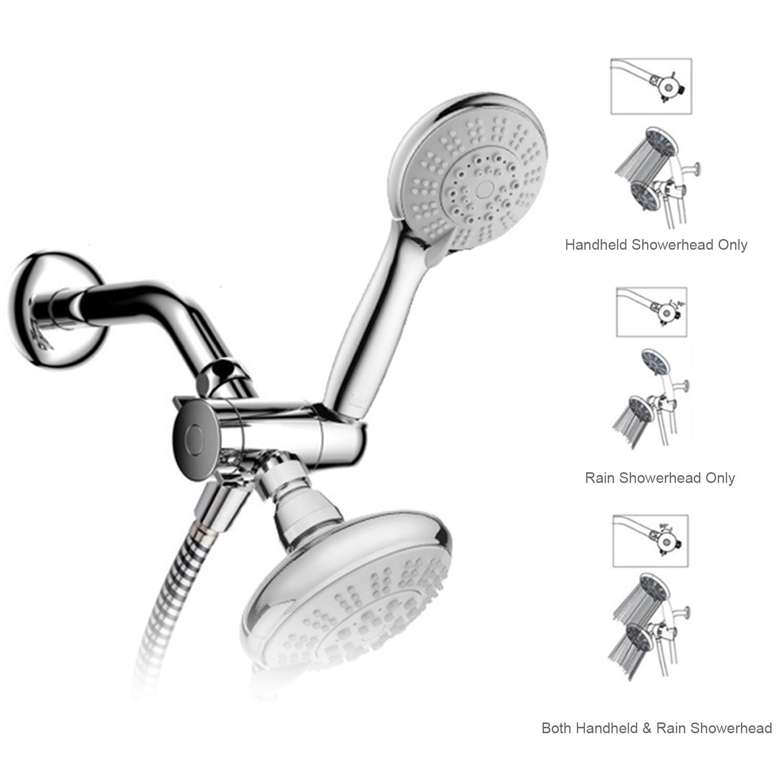 Vòi sen 5 chế độ và giá đỡ vòi hoa sen