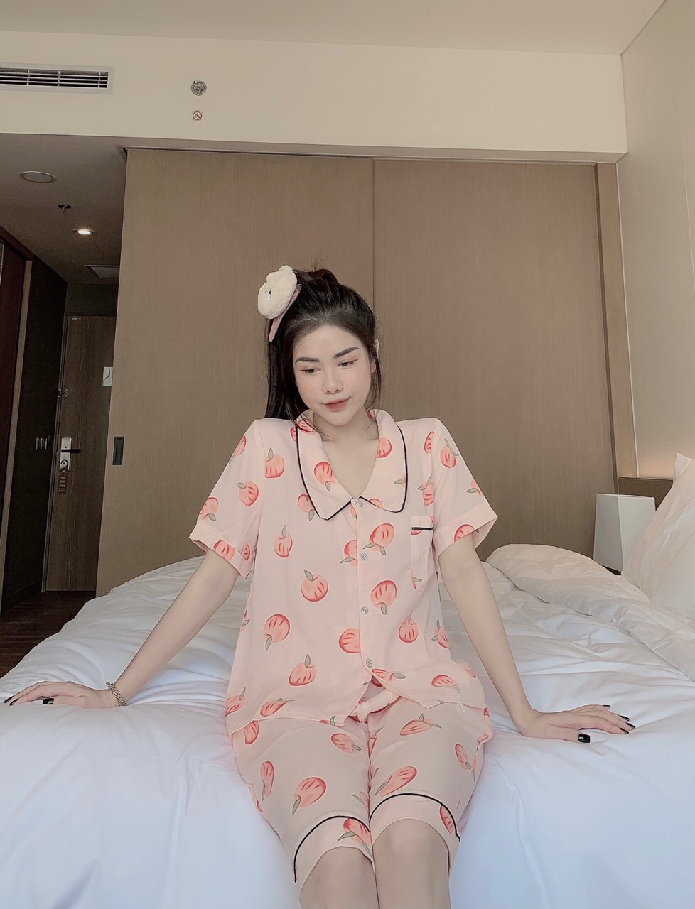 Set bộ tay ngắn quần đùi cực đẹp mặc nhà