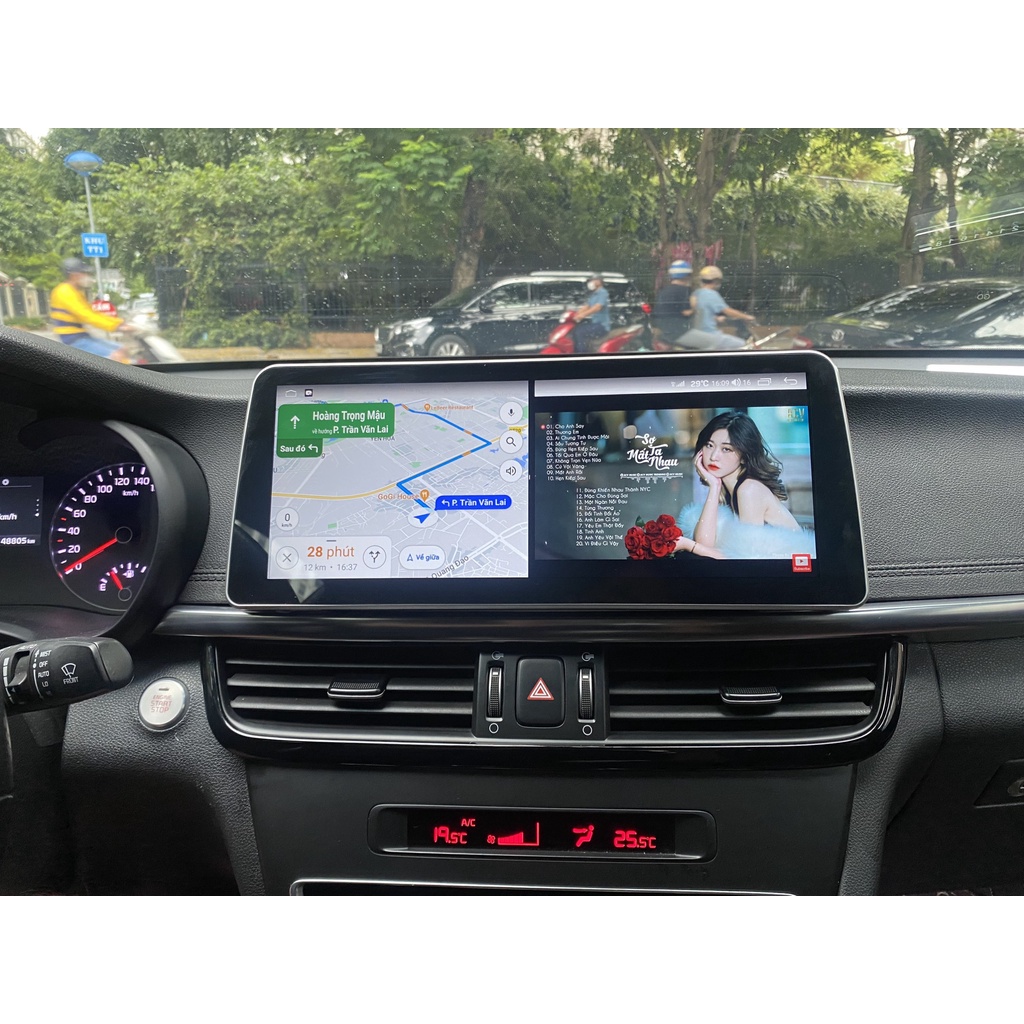 Màn Hình Android OLED X4S Premium 12.3 inch Liền Camera 360 Độ 3D Toàn Cảnh Cho Xe Hơi