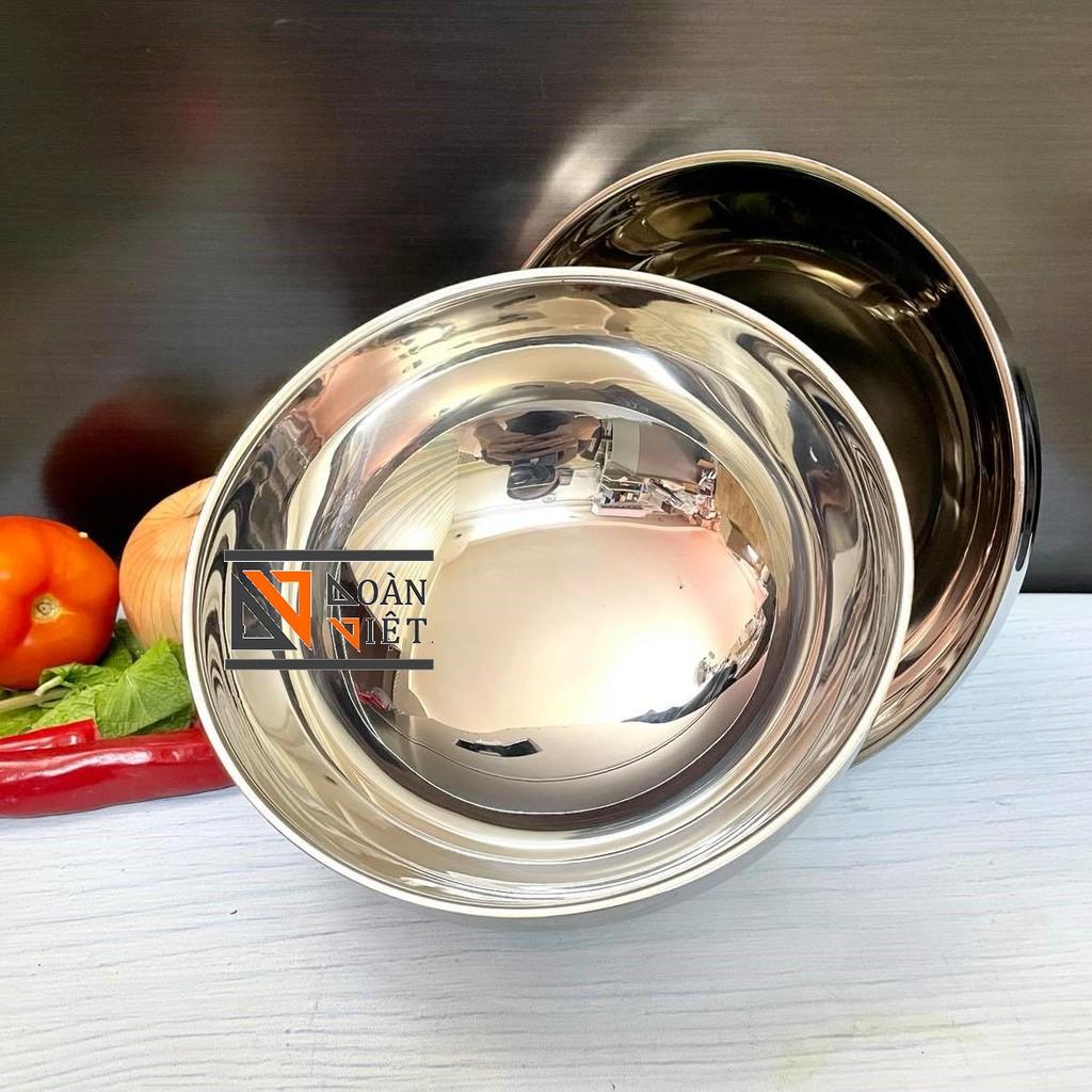 TÔ INOX 2 LỚP CÁCH NHIỆT CAO CẤP - Combo 2 TÔ