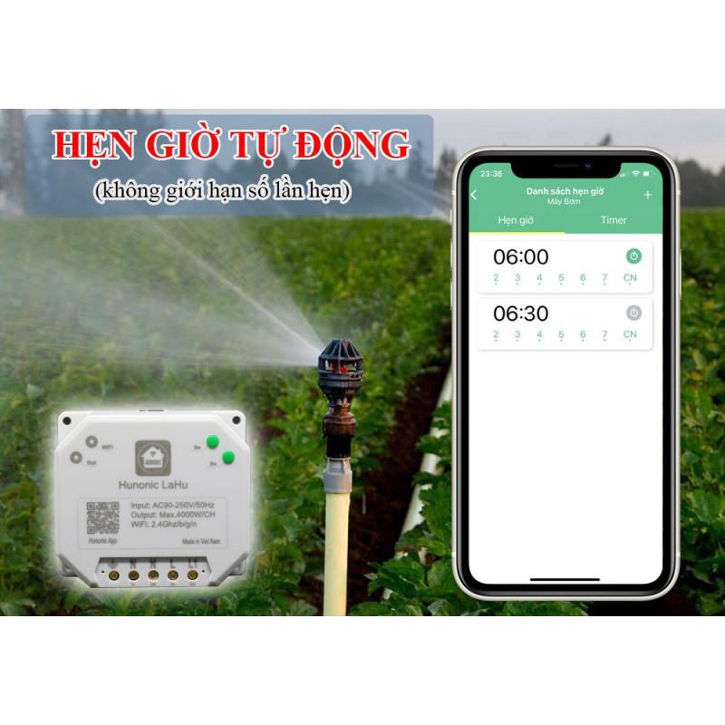 Công Tắc Wifi Hunonic Lahu Kênh Điều Khiển Từ Xa Trên Điện Thoại Và Ra Lệnh Giọng Nói Bằng Tiếng Việt