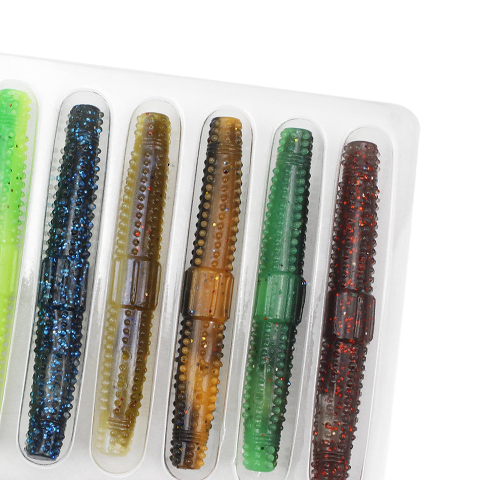 8x Fishing Worms Fishing Accessories Floating Easy to Use Fishing Soft Lures
