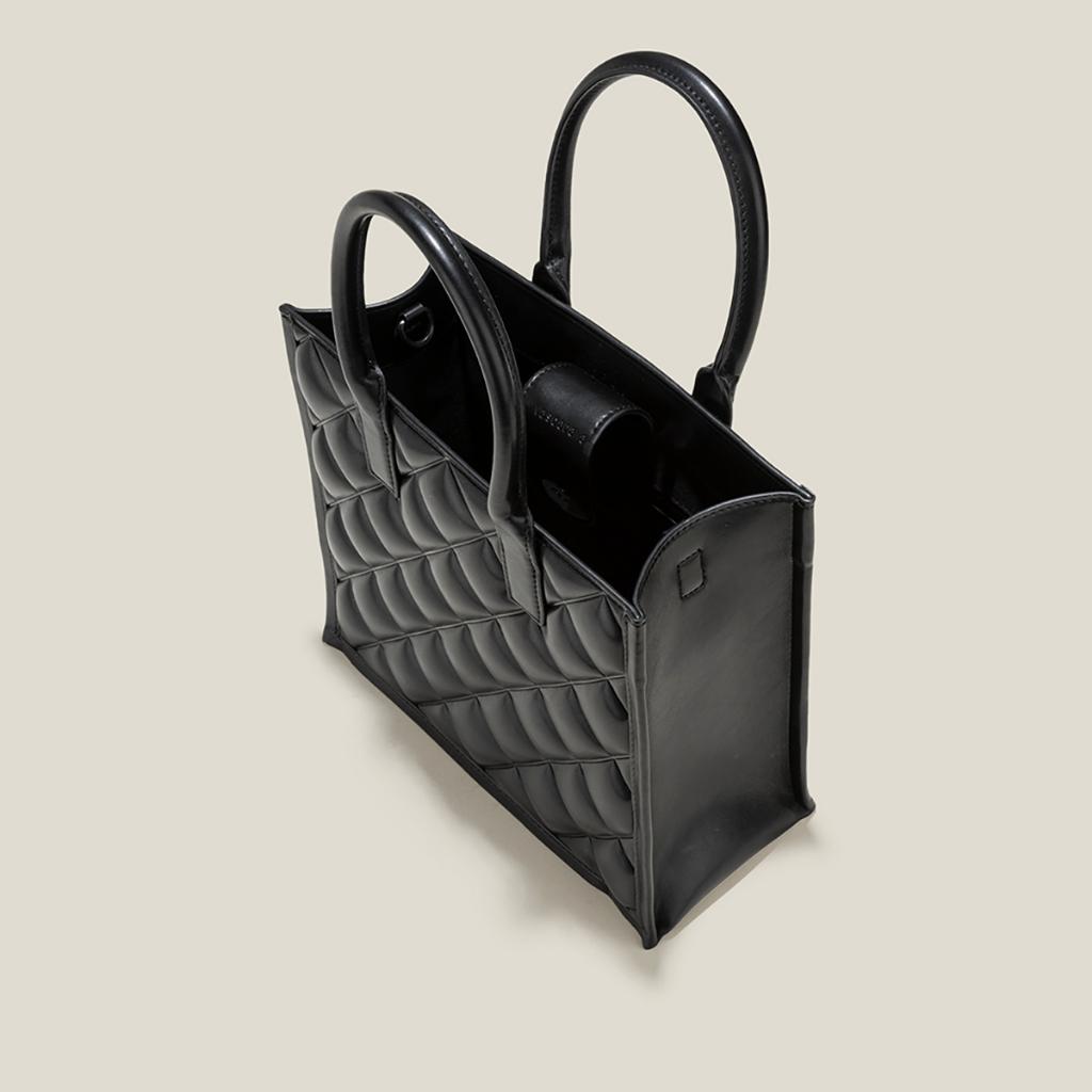 Vascara Túi Tote Cầm Tay Ép Khối Chần Bông - TOT 0136