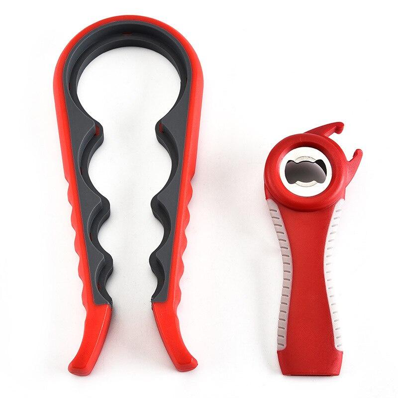 2pcs/pack Bottle Opener Set Cans opener Set Non-slip Twist Cover Opener Creative Beer Opener