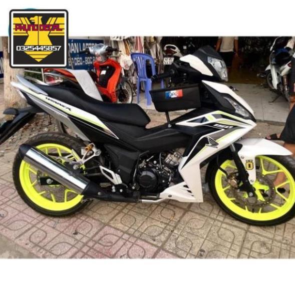 Tem rời winner dán xe trắng tm 3 lớp ko bay màu