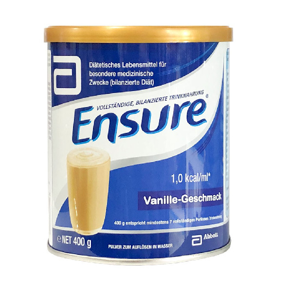 Ensure Đức cho người lớn tuổi Ensure Vanille Geschmask - Giúp hồi phục sức khỏe cho người gầy yếu, người suy dinh dưỡng - QuaTangMe Extaste