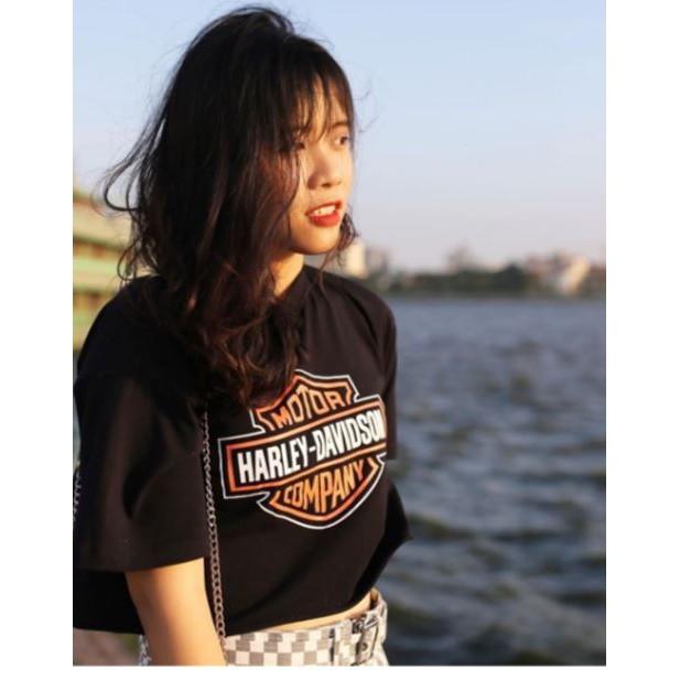 Áo croptop MOTOR HARLEY-DAVISON COMPANY siêu hot dưới 55kg