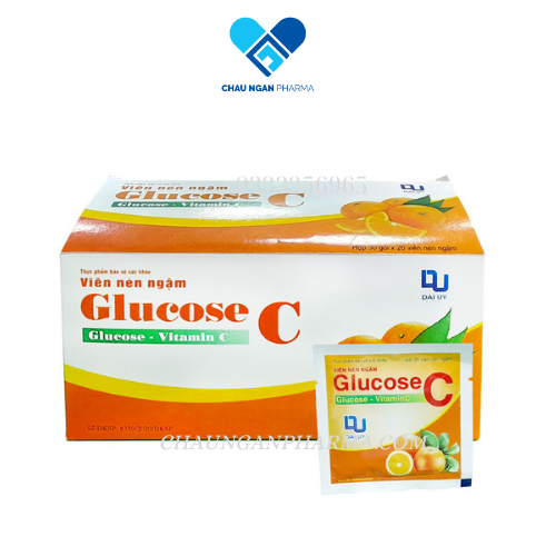 Viên ngậm Glucose C Đại Uy