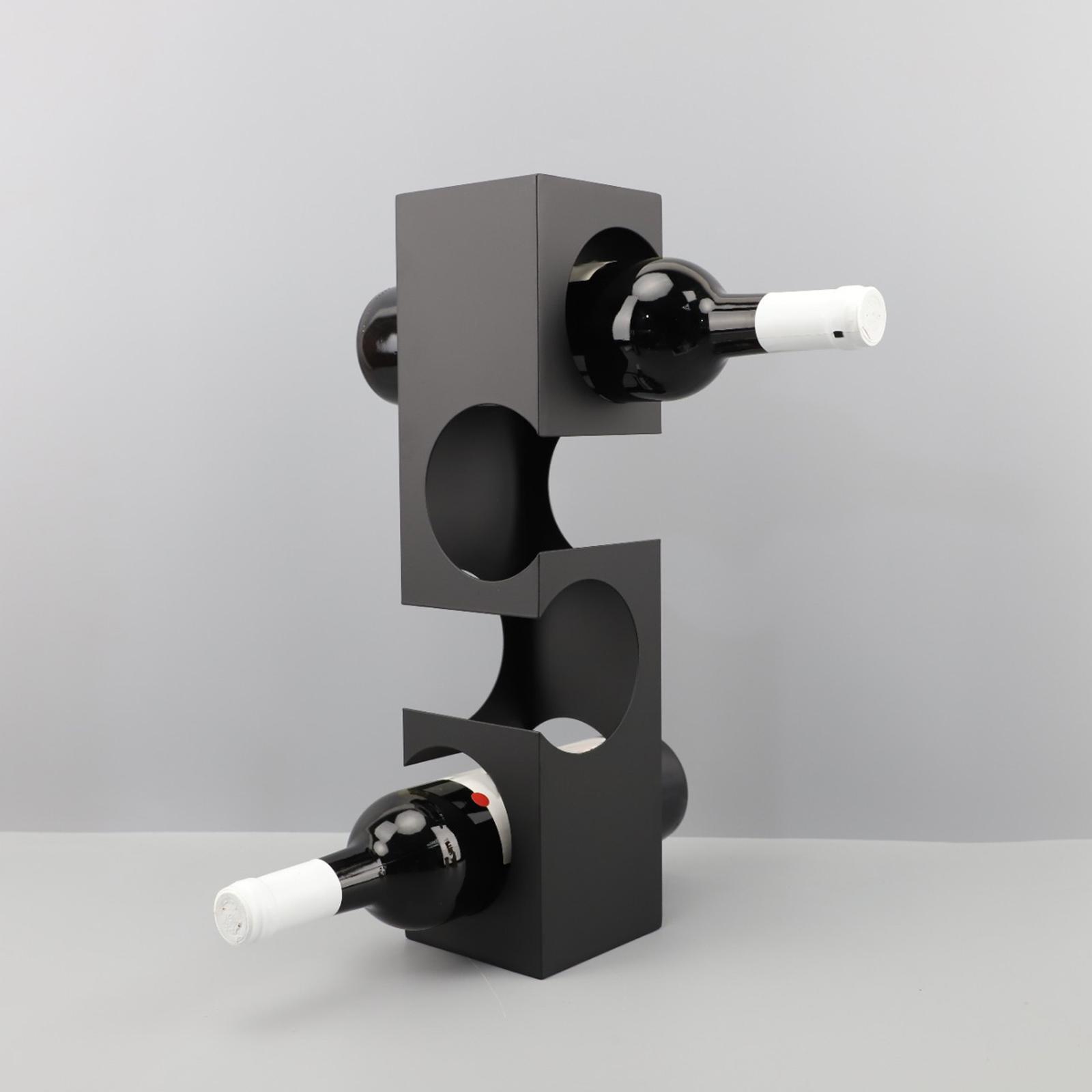 Bottle Holder Stand Party Housewarming Countertop Bar Kitchen Rack