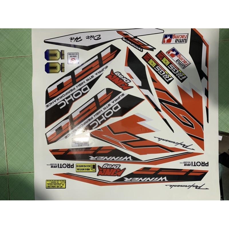 Tem winner 150 cam đen