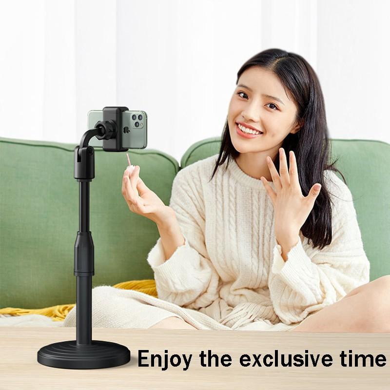 Giá Khung Đỡ Điện Thoại Để Bàn Chụp Hình Ảnh Treo Kẹp Chân Đế Ipad Smartphone Coi Xem Phim Chơi Game Livestream