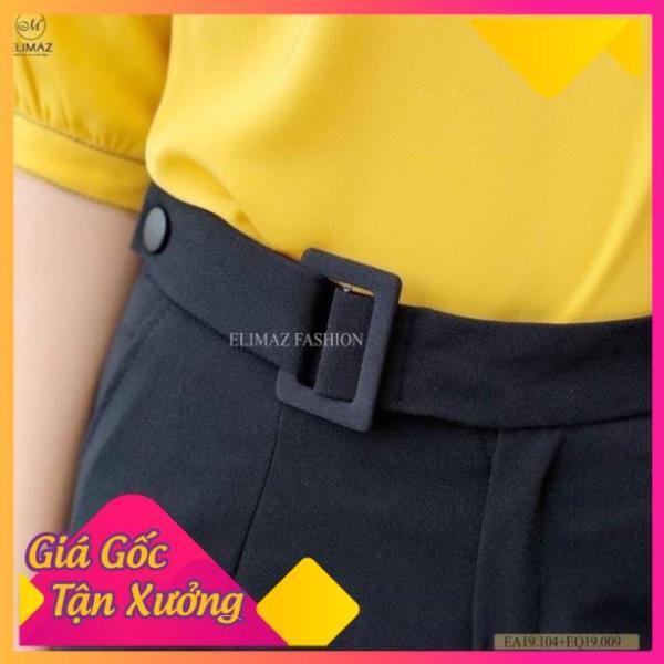 QUẦN BAGGY CÔNG SỞ ĐAI LỆCH CHẤT TUYẾT MƯA ĐỨNG FROM KHÔNG NHĂN KHÔNG XÙ THỜI TRANG BAGGY ĐAI LỆCH 8312