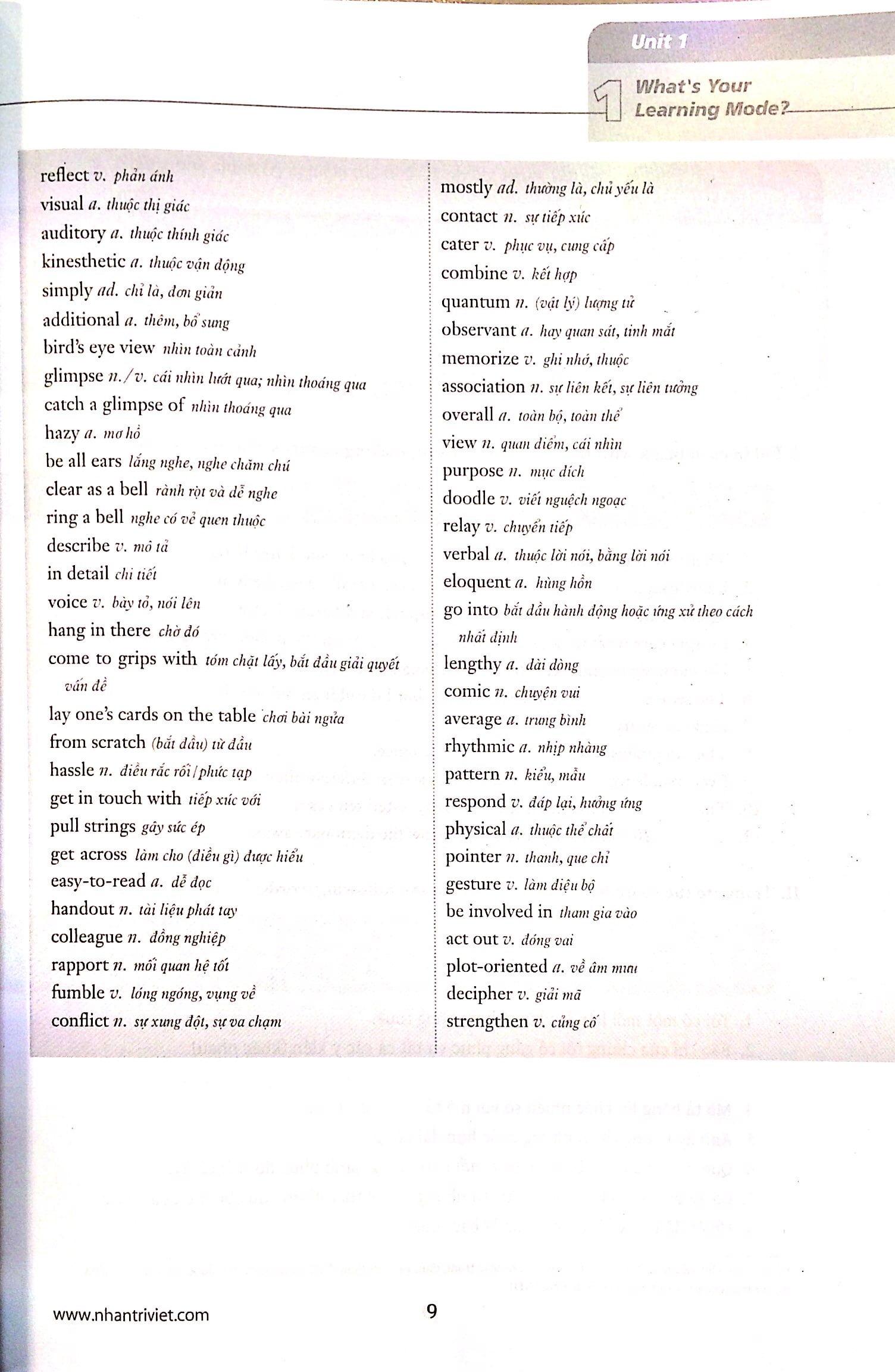 Sách Expanding Vocabulary Through Reading (Không CD)