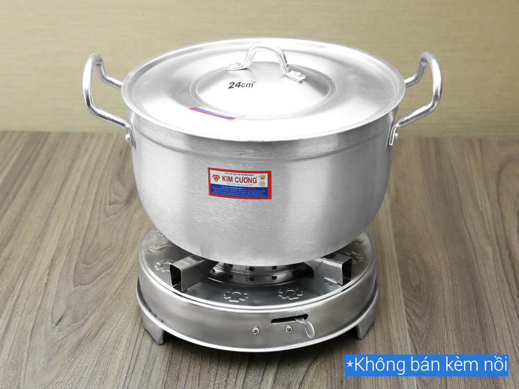 Bếp cồn inox Rainy hoa mai