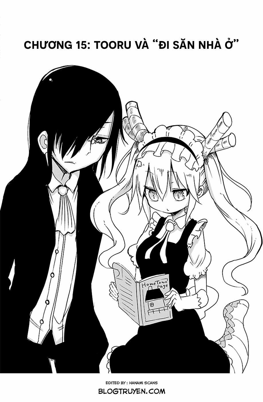 cuộc sống trả ơn của nàng rồng tohru! chapter 15 3