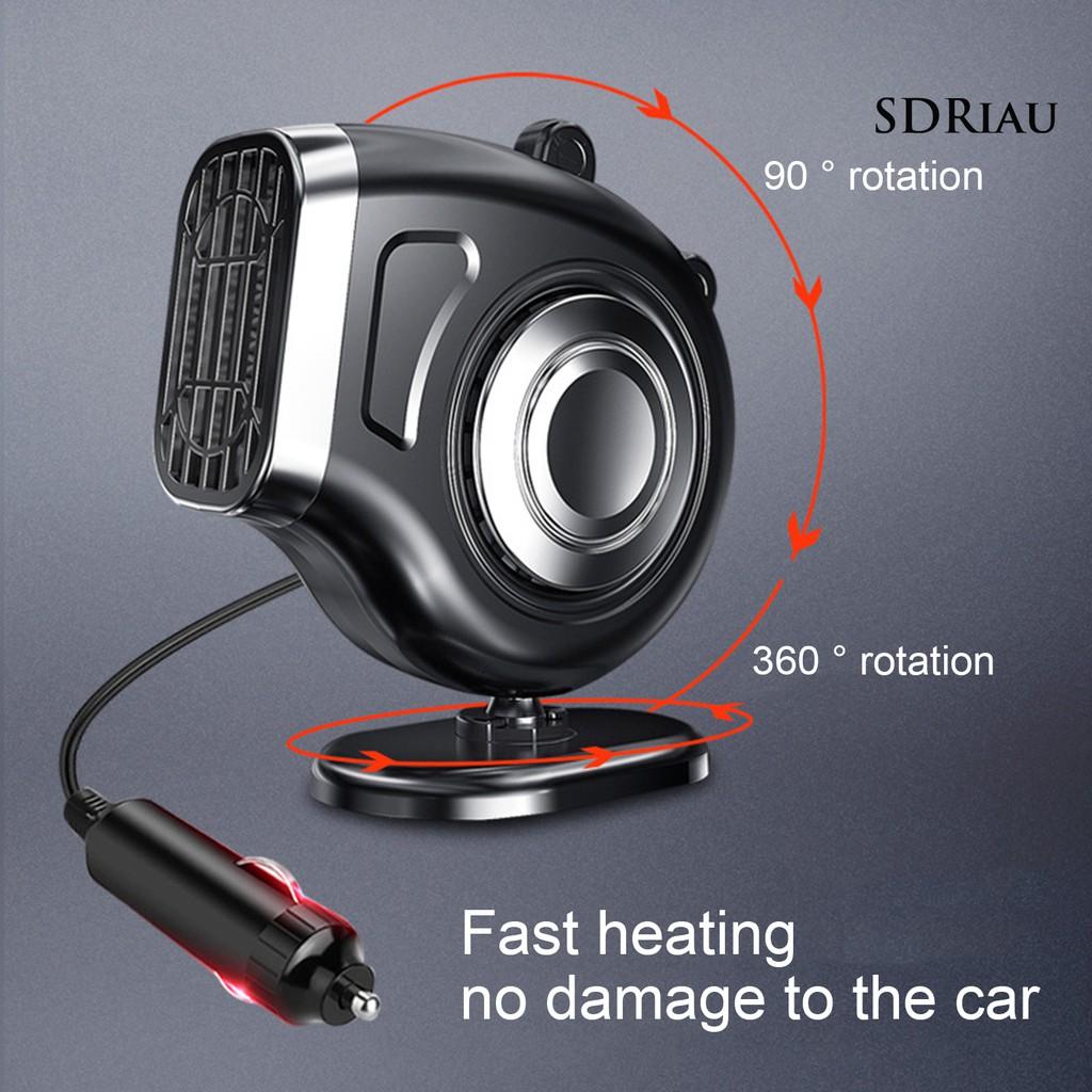 Quạt Sưởi Ấm Xpqx 12v 150w Cho Xe Hơi