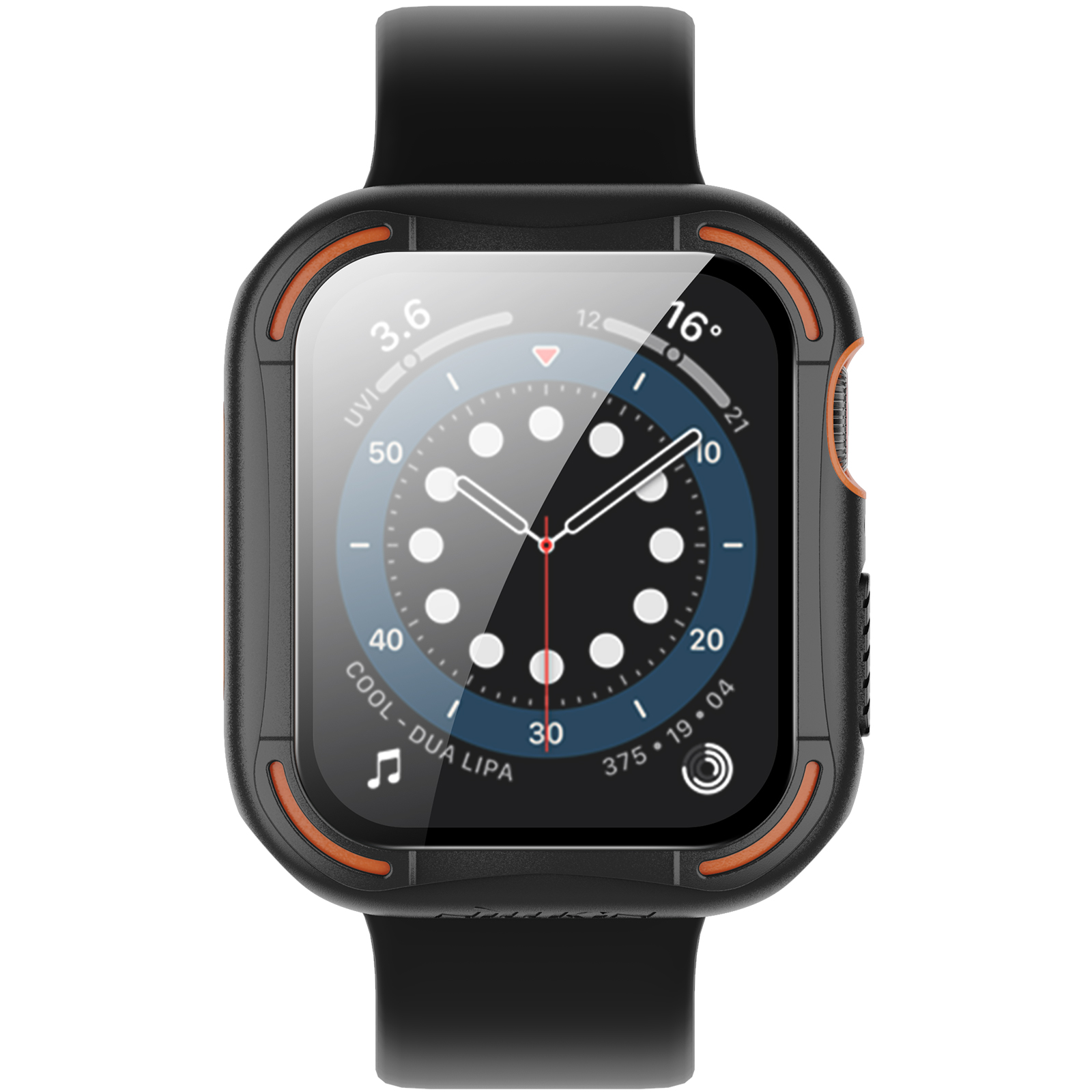 Ốp Case Chống Shock Nillkin Crash Bumper cho Apple Watch Series 4/5/6/SE - Hàng Nhập Khẩu