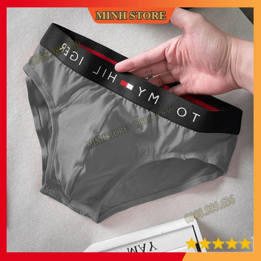 Quần lót nam thun lạnh tam giác, quần sịp nam co dãn 4 chiều cạp tối cao cấp SC05 (Che tên) - MS88