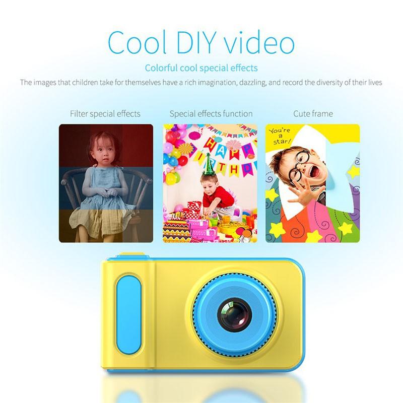 Máy chụp hình bỏ túi mini Kỹ thuật số cho bé Yêu Promax Baby Cute Cartoon - ShopToro - AsiaMart