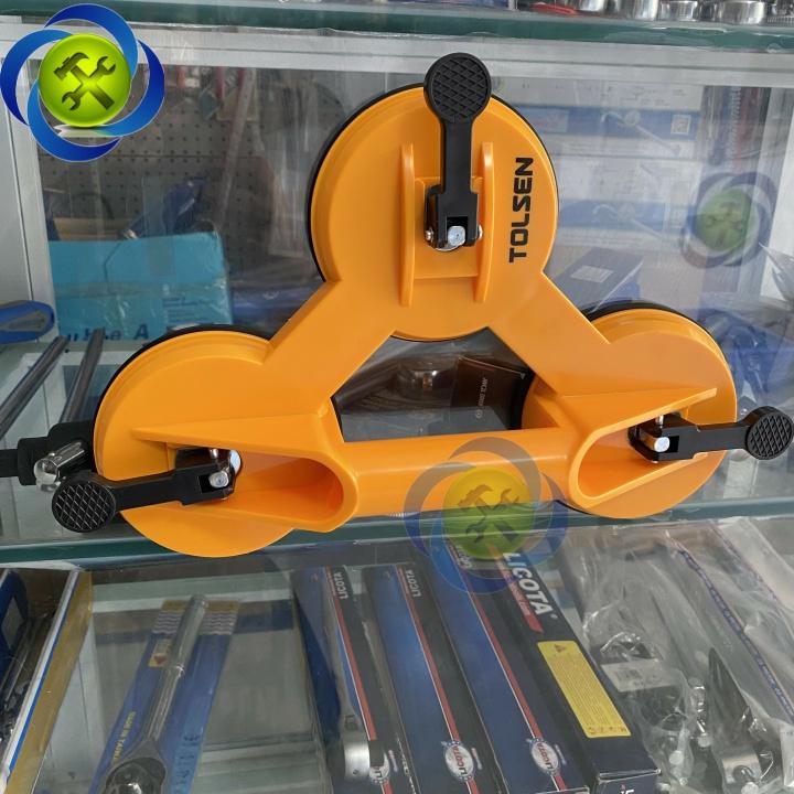 Tay hít kính - hít gạch Tolsen 62663 loại 3 chấu