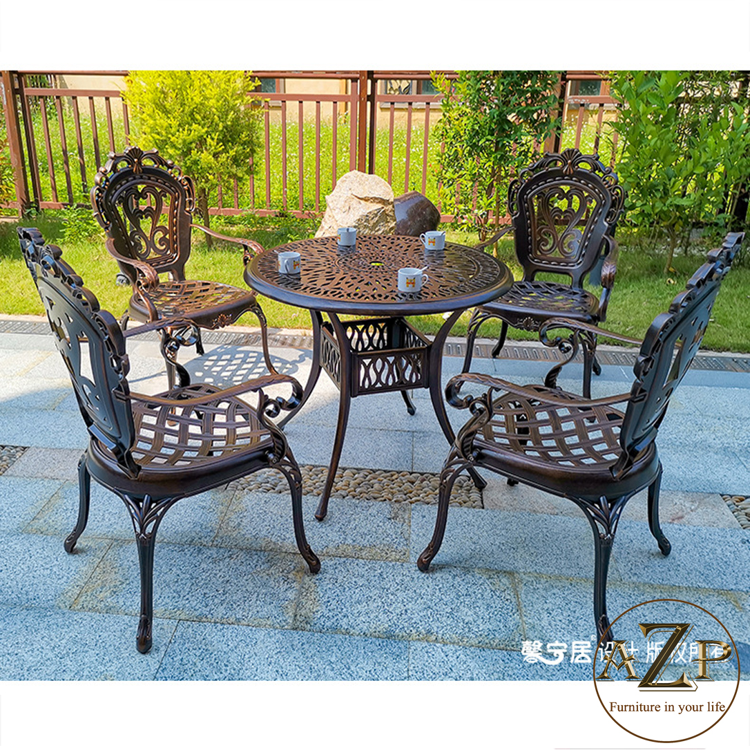 Bộ Bàn Ghế Sân Vườn 80cm Ngoài Trời Outdoor Ban Công Hàng Nhập Khẩu 100%.