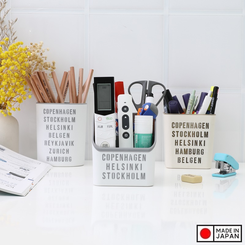 Hộp đựng bút &amp; đồ dùng văn phòng - Hình chữ nhật - Made in Japan