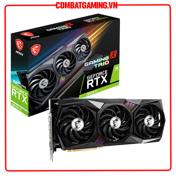 VGA MSI RTX 3070Ti GAMING X TRIO 8GB GDDR6X - Hàng Chính Hãng