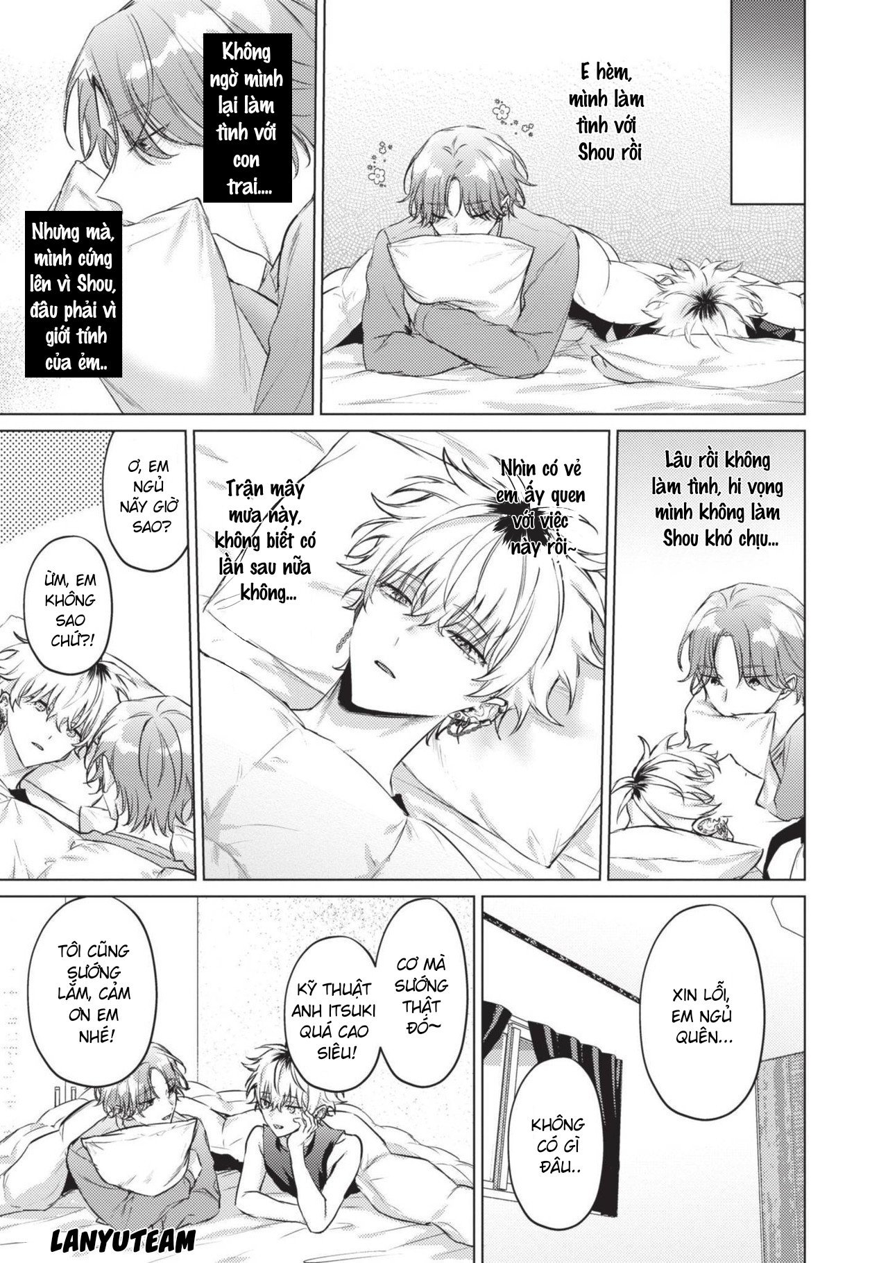 mèo nhỏ dưới ánh hoàng hôn chapter 4 14