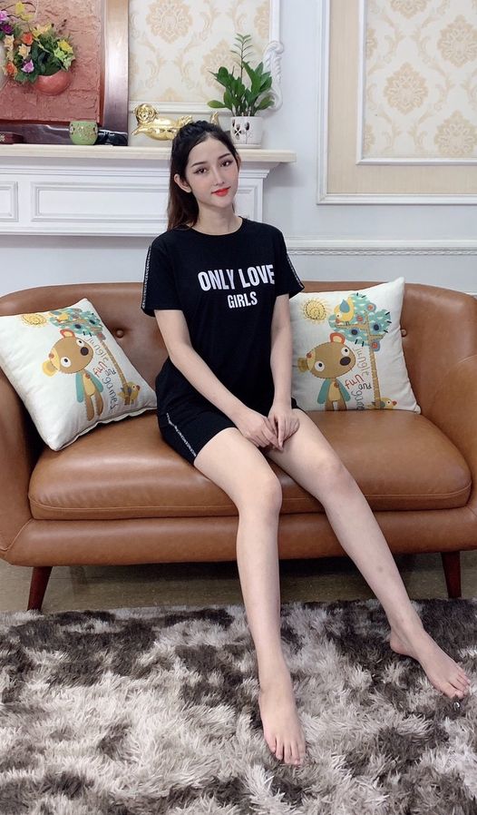 Bộ mặc nhà chất cotton mềm mịn ,phom chuẩn