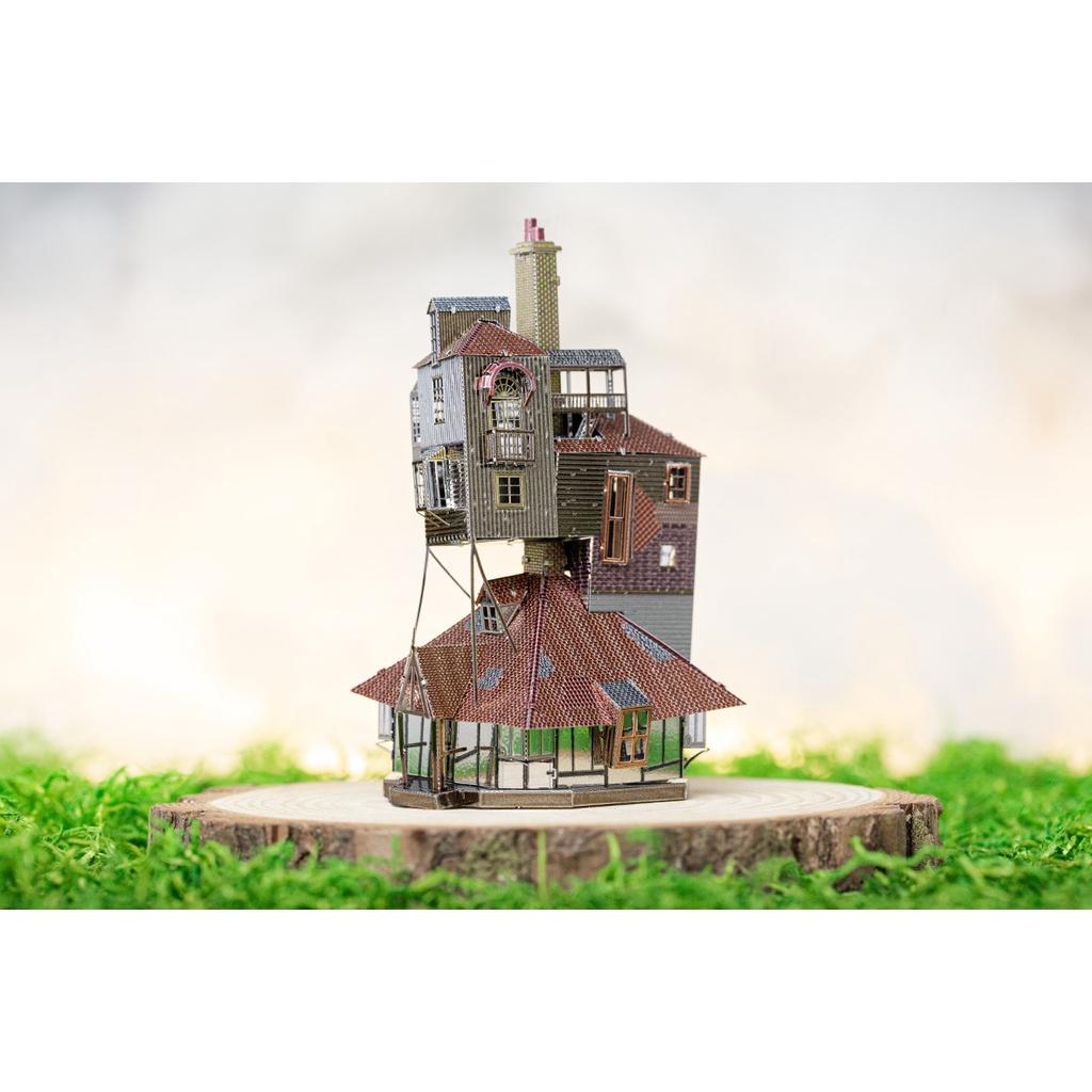 Mô hình lắp ráp kim loại 3d nhà BURROW-Weasley House