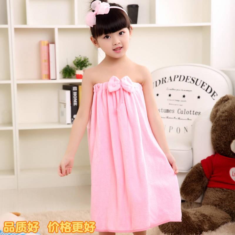 Khăn tắm lớn, phụ nữ giống như bông, hấp thụ nước, top ống mềm, váy tắm không rơi vào tóc cô gái dễ thương, áo choàng tắ