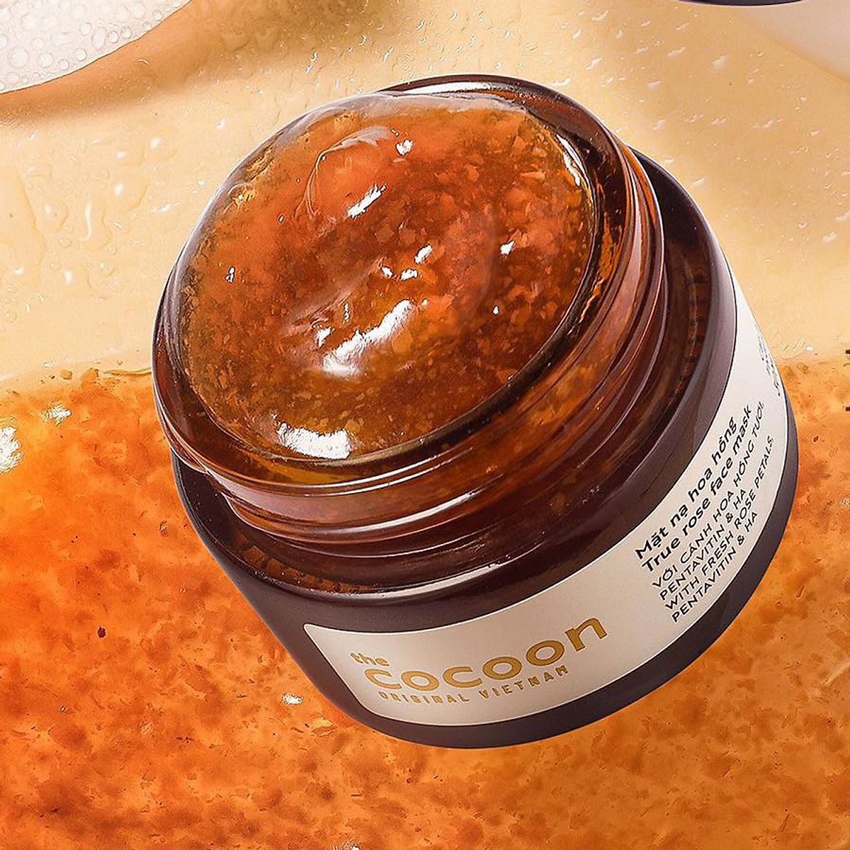 Mặt Nạ Cocoon Dưỡng Ẩm, Làm Mềm Da Từ Hoa Hồng 30ml