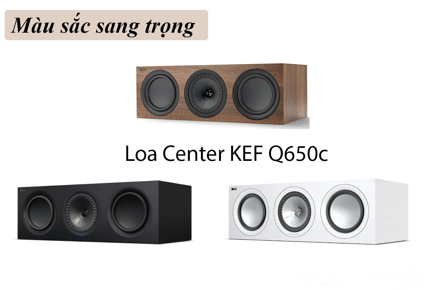 LOA KEF Q650C HÀNG CHÍNH HÃNG NEW 100