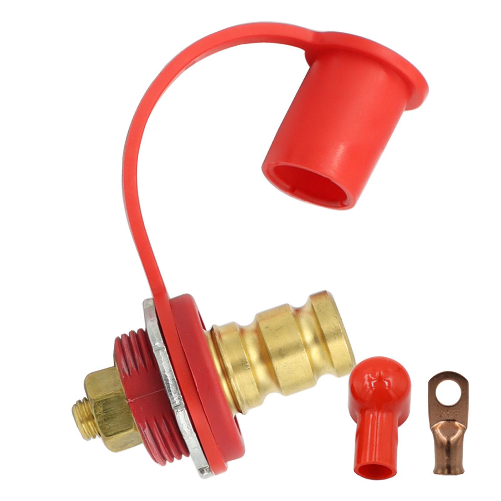 Remote  Battery Charger Post 250 Amps 3/8" studs for Truck ATV Car Red