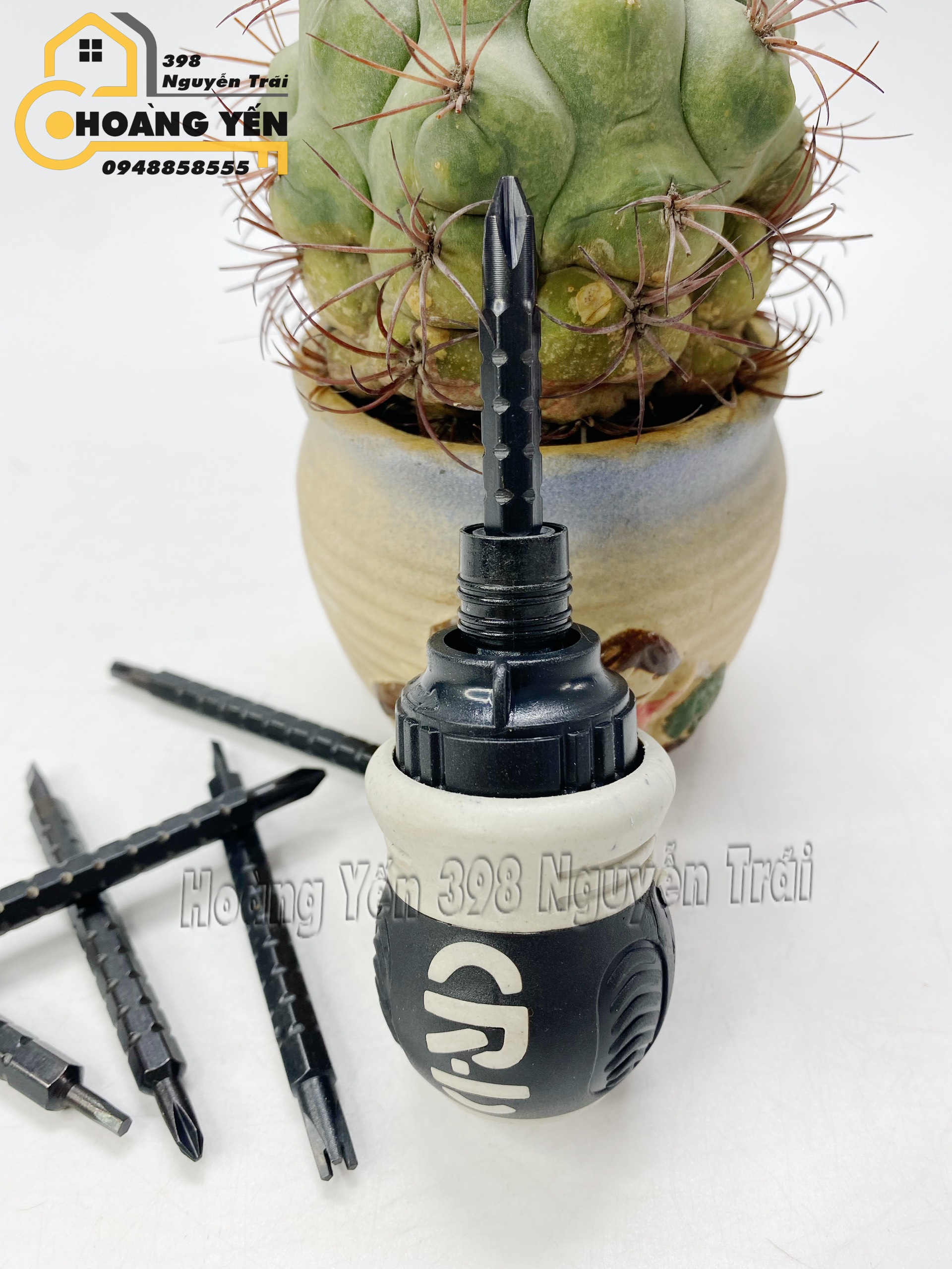 Bộ tua vít lùn trợ lực 26in1 No.2684 Tô vít 2 đầu có từ tính Tô vít có nam châm Tô vít lùn có nam châm Tô vít lùn đổi đầu có nam châm trợ lực tự động