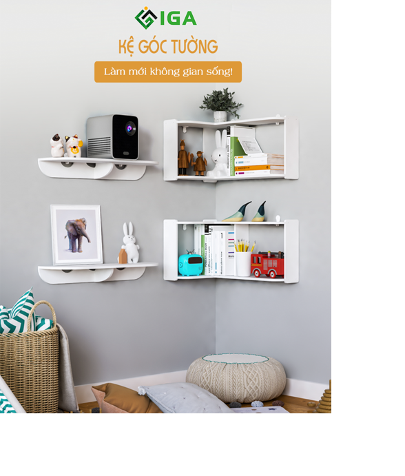 Kệ Treo Góc Tường - IG388