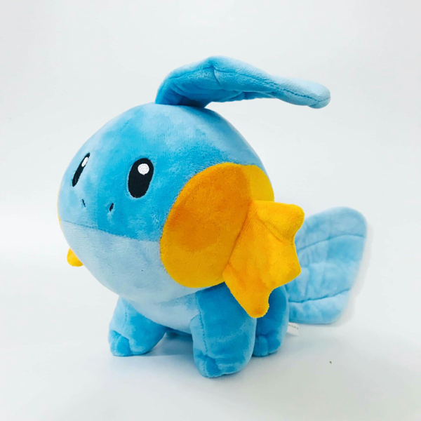 Gấu Bông Pokemon - Cá Mudkip Hệ Nước (35 Cm) Gb197 (Tặng 1 Móc Khóa Dây Da Pu Đính Đá Lấp Lánh)