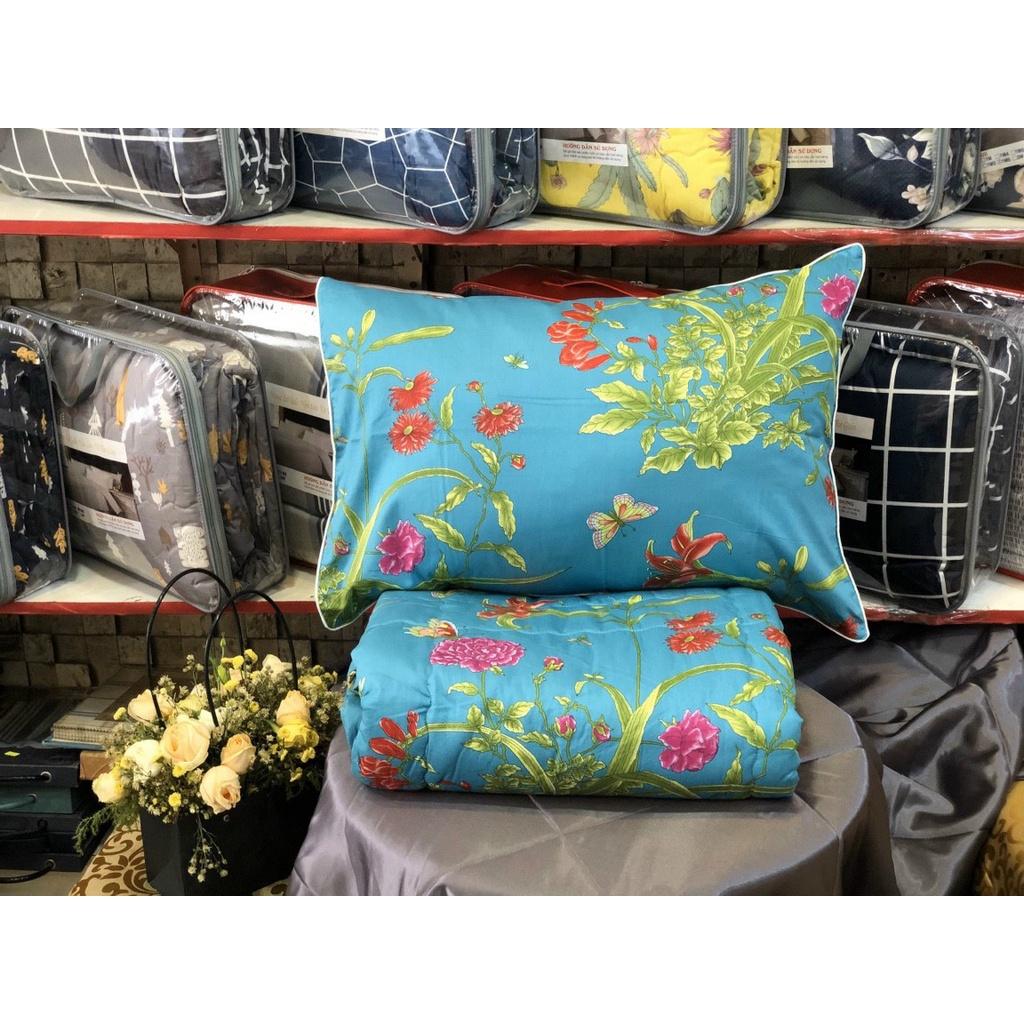 CHĂN RA GỐI COTTON SATIN HÀN QUỐC CAO CẤP
