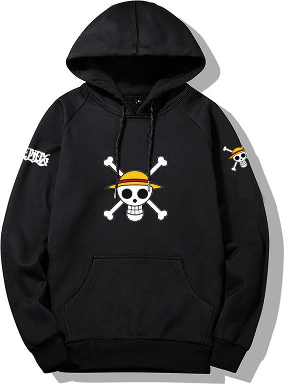 Áo hoodie nam One Piece Luffy sành điệu cá tính mẫu 2020