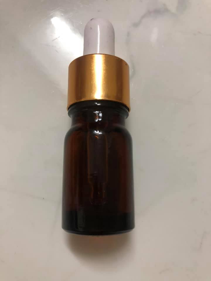 Lọ chiết serum 10ml nắp bóp màu trong và nâu