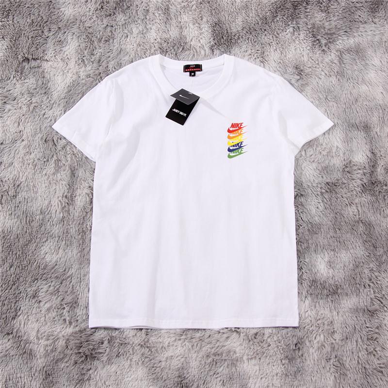 Áo thun cotton tay ngắn in họa tiết nhiều màu sắc dành cho cặp đôi