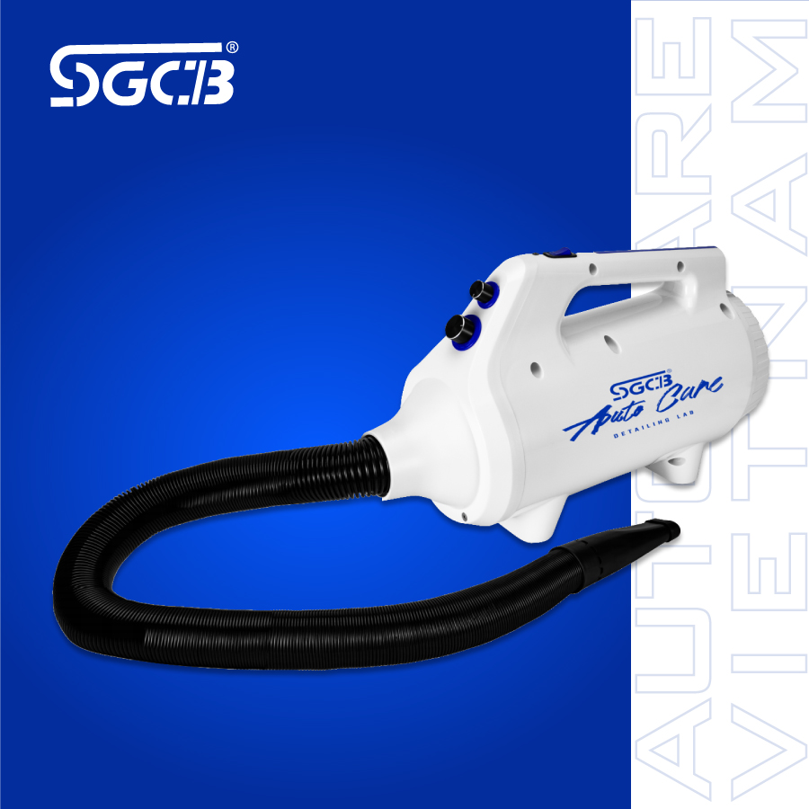 Máy Thổi Khí Nóng SGCB Vệ Sinh Xe Ô Tô và Mô Tô