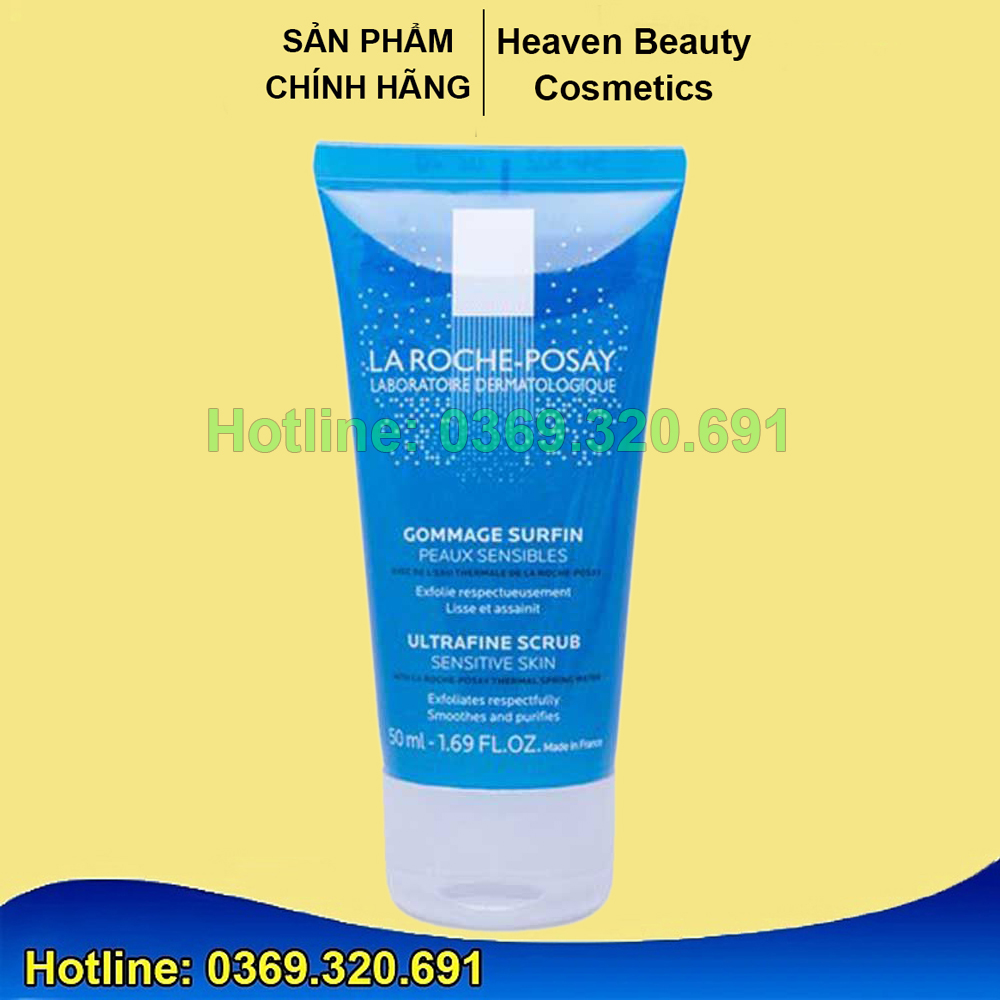 Gel làm sạch tế bào chết cho da nhạy cảm Laroche (50g)