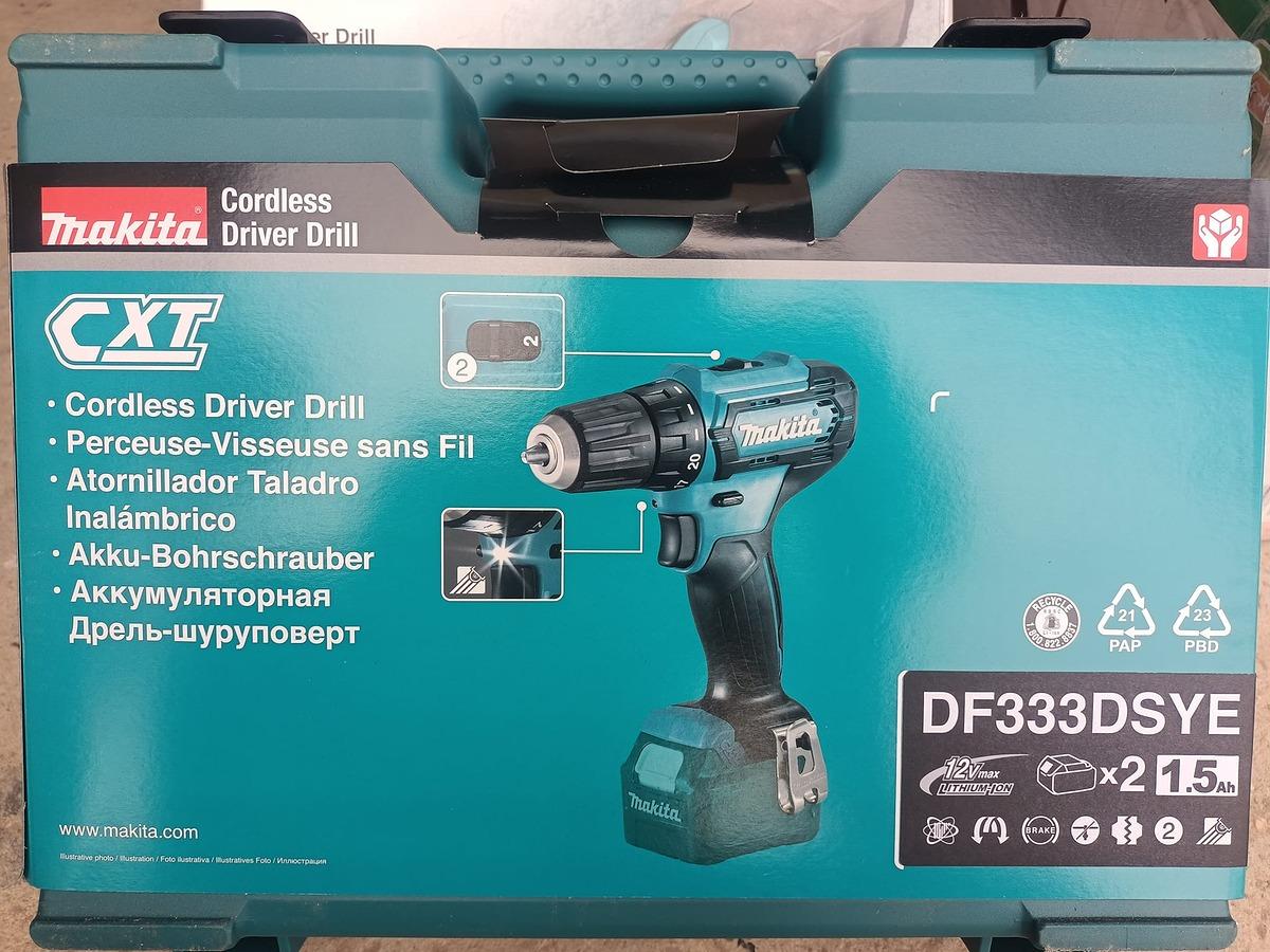 MÁY KHOAN VẶN VÍT DÙNG PIN 12V MAKITA DF333DSYE  - HÀNG CHÍNH HÃNG