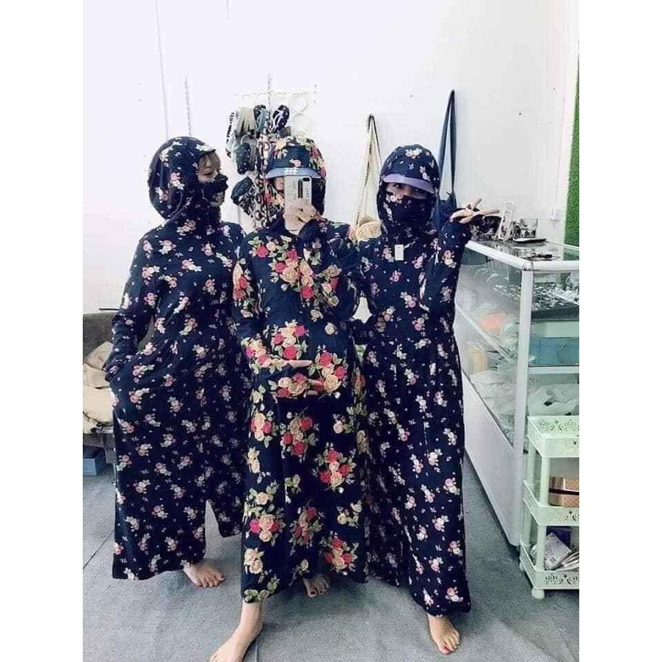 ÁO CHỐNG NẮNG  TOÀN THÂN BẰNG VẢI LANH NHẬT BẢN - ÁO CHỐNG NẮNG TOÀN THÂN